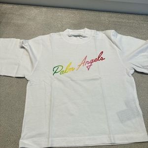 Palm Angels Women's White T-shirt